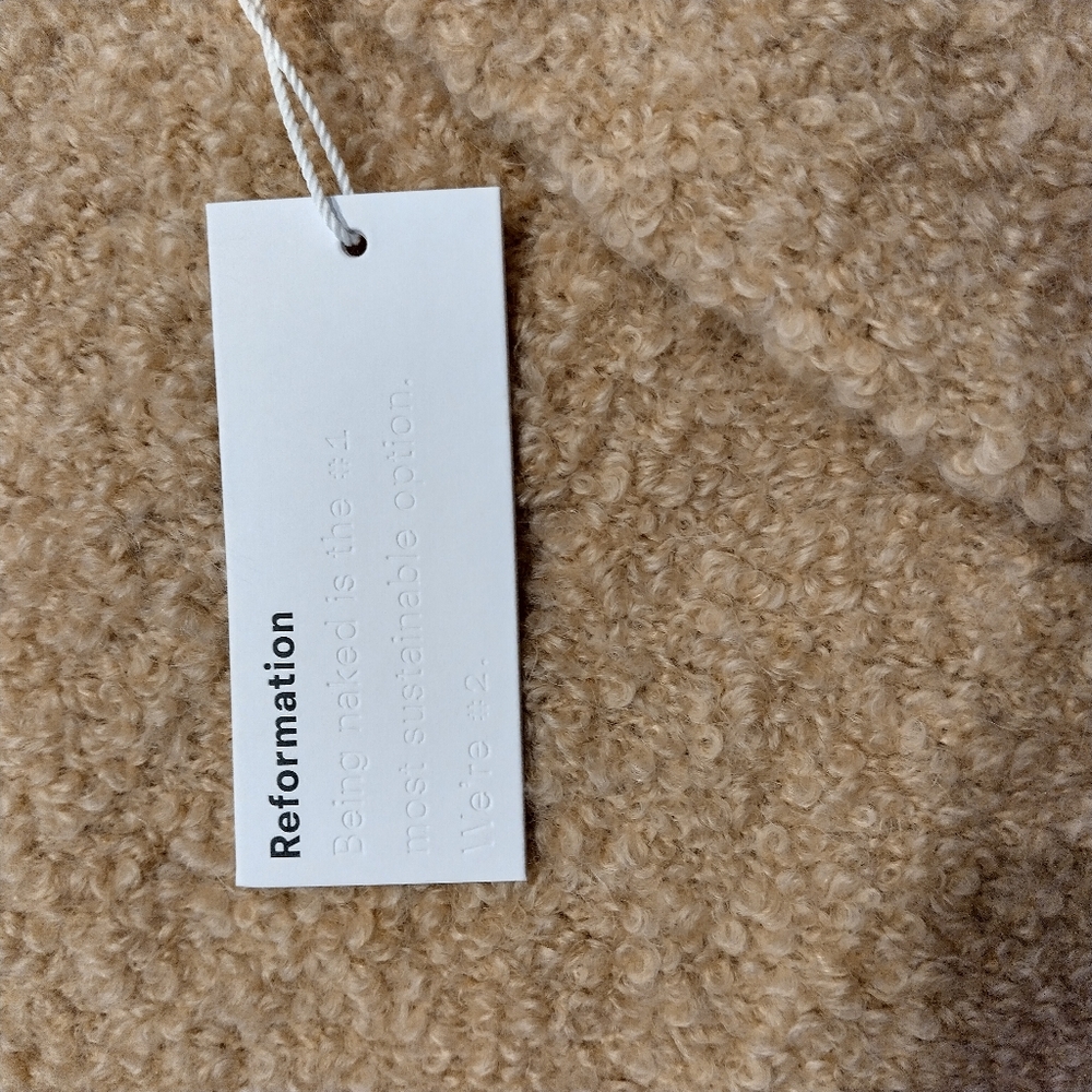 Reformation Beige Textured Sweater - Picture 2 of 5